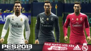 Fifa 19 adidas x ea sports digital 4th kits for pes 2019. Real Madrid Full Kits 2018 Pes 2013 Patch Pes New Patch Pro Evolution Soccer