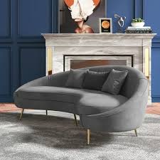 Gray modern sofa