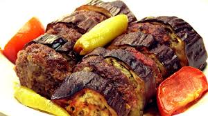 Eggplant Kebab Recipe Easy Baked Turkish Shish Kebab Turkisches Essen Rezepte Lebensmittel Essen
