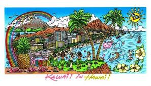New Release Kawaii In Hawaii 3d Pop Art Pop Art Art