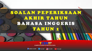 Jun 01, 2021 · 1 september 2020 : Kertas Soalan Peperiksaan Akhir Tahun Bahasa Inggeris Tahun 1 Tcer My