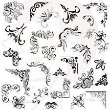 Frame Border Corners Digital Vector Clip Art Decorative Etsy Clip Art Clip Art Borders Art
