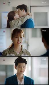 Sharing lee jong suk visual! Spoiler W Lee Jong Suk And Han Hyo Joo Kiss Hancinema The Korean Movie And Drama Database