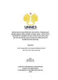 Duta niaga yang berlokasi di suatu kawasan pada saat yang sama, transaksi ini mengakibatkan kas koperasi berkurang sebesar rp. Top Pdf Pengaruh Jumlah Anggota Dan Jumlah Simpanan Terhadap Perolehan Sisa Hasil Usaha Pada Koperasi Mina Putra Bahari Kabupaten Ende 123dok Com