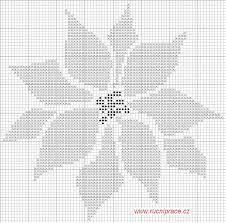 The unopened red flower bud is a daisy stitch (2 strands), and the green leaves are two daisy stitches (2 strands), meeting at the corner. Cross Stitch Patterns Free Printable Free Cross Stitch Poinsettia Pattern Downlo Cross Stitch Patterns Christmas Cross Stitch Cross Stitch Patterns