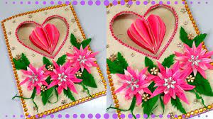 Whether it's a birthday card, winter wishes for a great new year or just saying hi, a custom greeting card makes your message unforgettable. Diy Greeting Card Latest Design Handmade Handmade Greeting Cards Making For Birthday Youtube