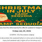 Christmas In July — CAMP SEQUOIA