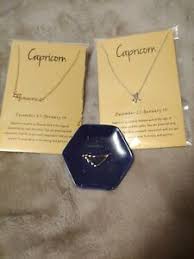 Browse our cancer zodiac necklace collection for the very best in custom shoes, sneakers, apparel, and accessories by independent artists. Urban Outfitters Capricon Jewelry Tray 2 Capricon Necklaces Zodiac Signs Ebay