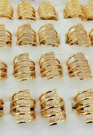 Rantai tangan, rantai leher, cincin. Cincin Design Terkini Ala2 Emas Sadur Korea Pemborong Facebook