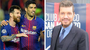 Marcelo tinelli anunció a través de un comunicado en sus redes sociales que se corre de la presidencia del. Lionel Messi Marcelo Tinelli Hablo Con La Pulga Y Luis Suarez Para Que Vayan A San Lorenzo Argentina Rpp Noticias