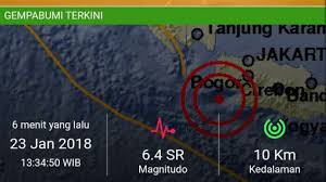 Gempa m 7,4 guncang banten, warganet ungkap rindu almarhum sutopo. Guncang Jakarta Gempa 6 4 Sr Terjadi Di Lebak Banten