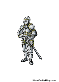 Armor Drawing - How To Draw Armor Step By Step