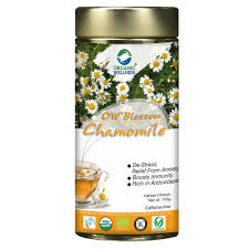 Best chamomile tea for sleep what is chamomile tea? Organic Wellness Blossom Chamomile Tea 100 Gram Tin