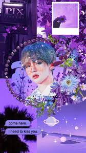 Brown stone hill, music, bts, sky, sea, water, group of people. Bts Purple Aesthetic Wallpaper Bts Wallpaper Purple Kimtaehyungc Aesthetic Cr Bngtanluves Ungu Pastel Ungu Gambar Bts