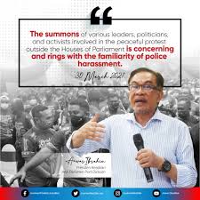 Ahli parlimen port dickson itu berkata, beliau telah mengemukakan cadangan itu selepas melihat kadar keberkesanan hong kong yang berjaya menubuhkan sebuah suruhanjaya pencegahan rasuah yang disegani dunia. Anwar Ibrahim On Twitter Media Statement 30 March 2021 Last Saturday A Group Of Youth Activists And Allies Marched To Padang Merbok And Took To A Seated Vigil Of Peaceful Protest Outside