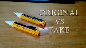 Delivery specifications operating principles senses the steady state electrostatic ﬁeld produced by ac voltage through insulation without requiring contact to the bare conductor. Original Vs Fake Fluke Non Contact Voltage Tester Flashlight Youtube