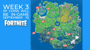 The same colored coins are available that were there before. Fortnite Chapter 2 Season 4 Week 3 Xp Coins Locations Guide Video Games Blogger