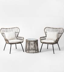 Latigo 3pc Rattan Patio Chat Set Brown Opalhouse Target Patio Furniture Furniture Luxury Furniture Sofa