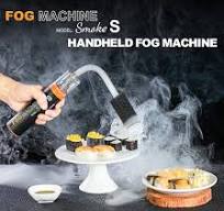 Amazon.com: LENSGO Fog Machine, Hand Held Smoke Machine with Remote  Control,Portable Mini Fogger Indoor Outdoor Events for Photography ...