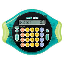 Math Whiz Electronic Learning Handheld Game Educational Insights Math Challenge Flash Card Games