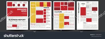 Newspaper Vector Headlines Text Articles Images World News Economy Headlines Tabloid Breaking Illustrationtext Articles Images Headlines Image Newspaper