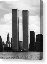 All across the construction zone at the site of the world trade center in lower manhattan, more. Twin Towers Canvas Prints
