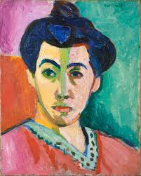 Portræt af Madame Matisse. Den grønne stribe, 1905, Henri Matisse