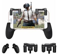Mobile Game Controller Bundle Pubg Mobile Joystick Controller Grip With Triggers Destroy Your Opponents Game Controller Joystick Controllers Mobile Game