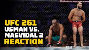 Ufc 261 Usman Vs Masvidal 2 Reaction Mma Fighting Youtube