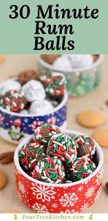 Easy 30 Minute No Bake Rum Ball Recipe Chocolate Nuts And Rum Meet Up For Everyone S Favorite Holiday Treat Rum Balls Rumballs Recipe Molasses Cookies Soft