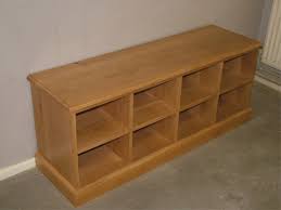 Shaker Style Shoe Rack Bench Furniture Country Shaker