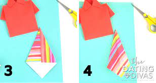 The card looks very unique. How To Origami Instructions Origami Shirt And Tie The Dating Divas
