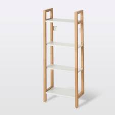 Demi Colonne Faible Profondeur Goodhome Nantua L 40 X H 100 X P 20 Cm Meuble Sous Lavabo Lavabo A Poser Colonnes