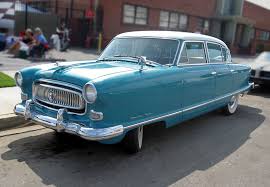 Image result for Ambassador Blue 1954 Lincoln