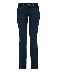 Nydj Marilyn Straight Dark Denim Jeans
