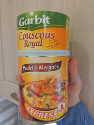 Maybe you would like to learn more about one of these? Couscous Royal Poulet Merguez Garbit 800 180 G