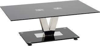 Wooden coffee tables are contemporary pieces of furniture that make a living space feel modern and homey. Modern Furniture Direct Stylish Black Glass Coffee Table Ultra Modern Low Living Room Table Large Occasional Glass And Metal Table 120 X 70 Cm Vidal Buy Online In Bahamas