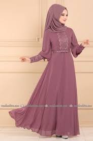 Moda Selvim Balon Kollu Tesettur Abiye 7357eh211 Gul Kurusu 2020 Elbise Modelleri Elbise Moda