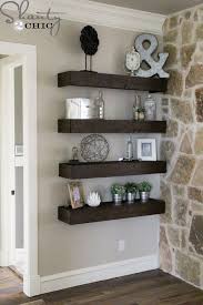 They allow you to save a ton of space in your room so that it doesn't look like a cluttered mess anymore. Diy Floating Shelves For My Living Room Home Decor Floating Shelves Diy Decor