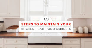 Maybe you would like to learn more about one of these? Cabinet Care 10 Steps To Maintain Your Cabinets