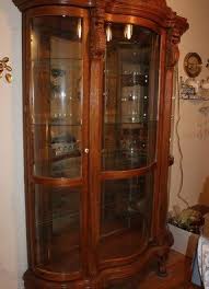 The furniture details are of a fine quality and the. Oak Curio Cabinets Ideas On Foter