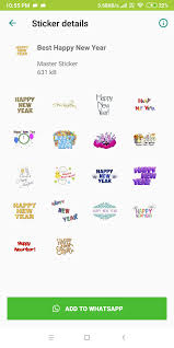 Send your favorite stickers to your friends. Wastickerapps Happy New Year 2019 Sticker For Wa For Android Apk Download