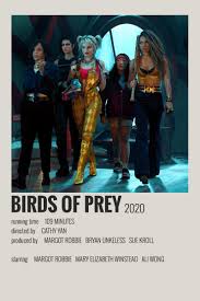 Birds Of Prey Images Movie Birds Of Prey By Maja In 2020 Film Posters Minimalist Movie Poster Wall Movie Posters Minimalist