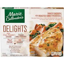 Looking for the best marie callender's frozen food? Marie Callenders Delights Frozen Dinner Baked Country Chicken With Roasted Sweet Potatoes 10 Ounce Walmart Inventory Checker Brickseek