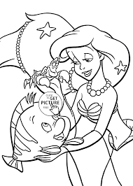 September 20, 2009 disney princess Kids Free Coloring Pages Image 16 Beautiful Princess Ariel Coloring Home