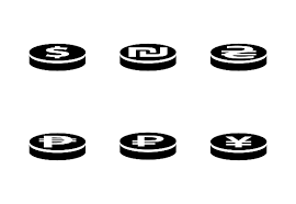 Coins Icons By Vladyslav Severyn Coin Icon Coins Credit Card Icon