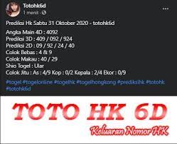 Prediksi Hk Sabtu 31 Oktober 2020 31 Oktober Oktober Mainan