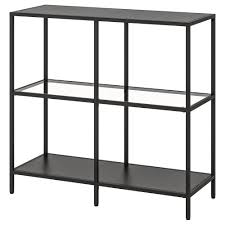Vittsjo Shelf Unit Black Brown Glass 39 3 8x36 5 8 Ikea Shelf Unit Shelving Ikea