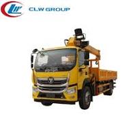 Foton 6.3tons 8tons Crane Truck Cargo Truck Mounted Crane ...