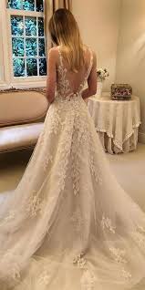 A Line Vintage Rustic Wedding Dresses V Neck Beaded Lace Bridal Gown Wd351 Weddingdress Country Style Wedding Dresses Beaded Lace Wedding Dress Bridal Dresses